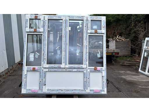 Aluplast-Rahmen 107x198cm