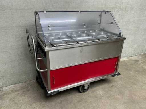 Bain marie wagen
