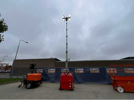 2015 Generac Tour Lumière HPC Hydro Power Cube Hybride LED Poteau d’éclairage stationnaire