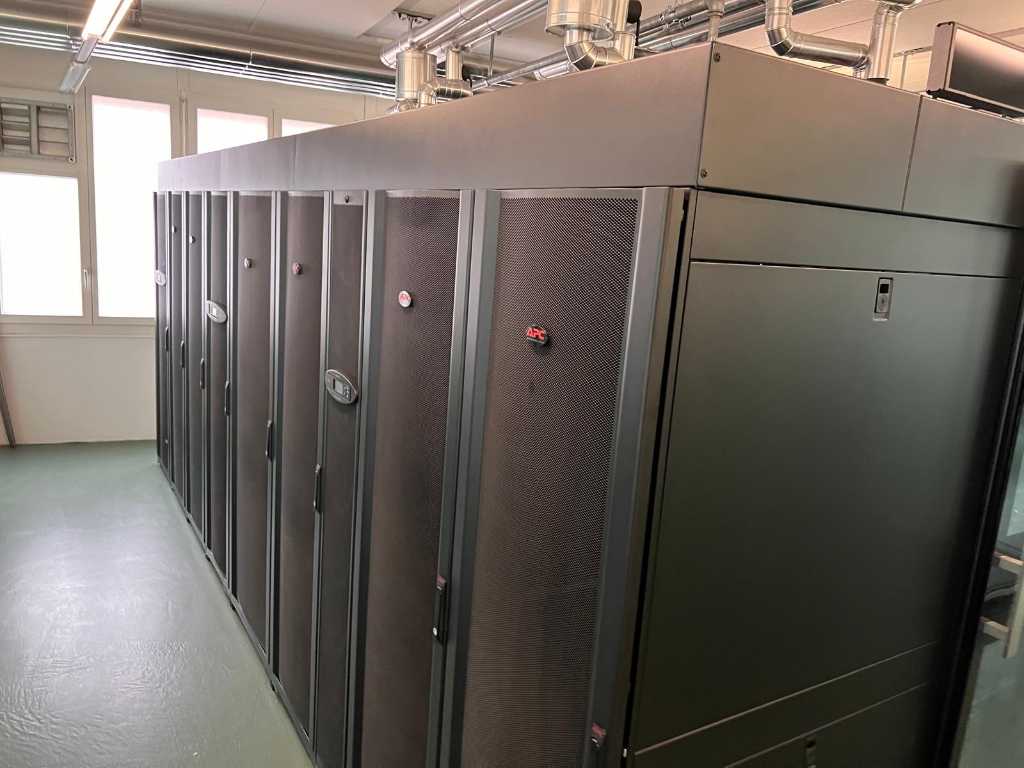 APC - Symmetra, In-Raw cooling, Smart UPS - Server room Set Up - Data center equipment - Server