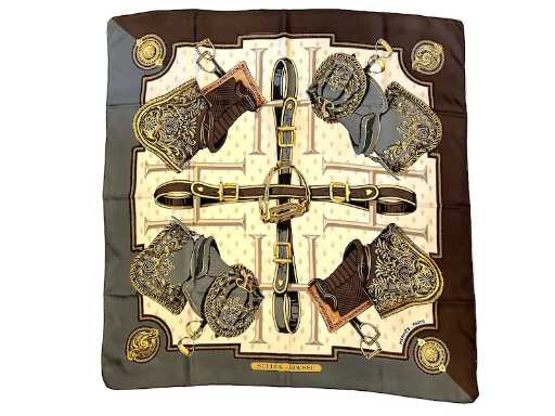 Hermes - Carré de soie (vers 1990)