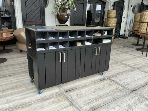 5000B Küchenwagen 184x74x1129 cm