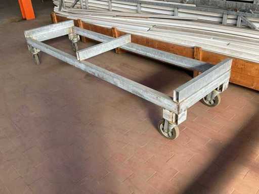 Profile transport trolley