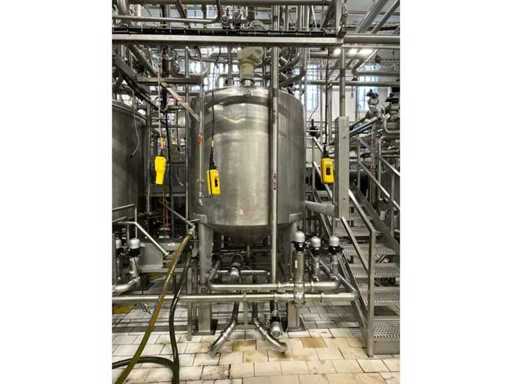 Vertikale Lager-Mischtanks