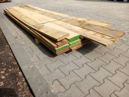 Eiken plank (25x)