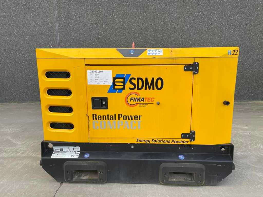 SDMO - R 22 C3 - Generatore di corrente - 2016