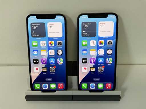 Apple iPhone 12 - 128GB - Nero (2x)