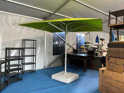 MaxxGarden Ausleger-Parasol mit 300 cm Sockel
