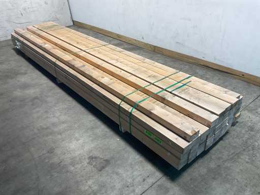 Trave di abete piallata 480x12,5x7,5 cm (40x)