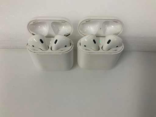 Apple - AirPods 2 z etui ?aduj?cym - MV7N2ZM/A (2x)