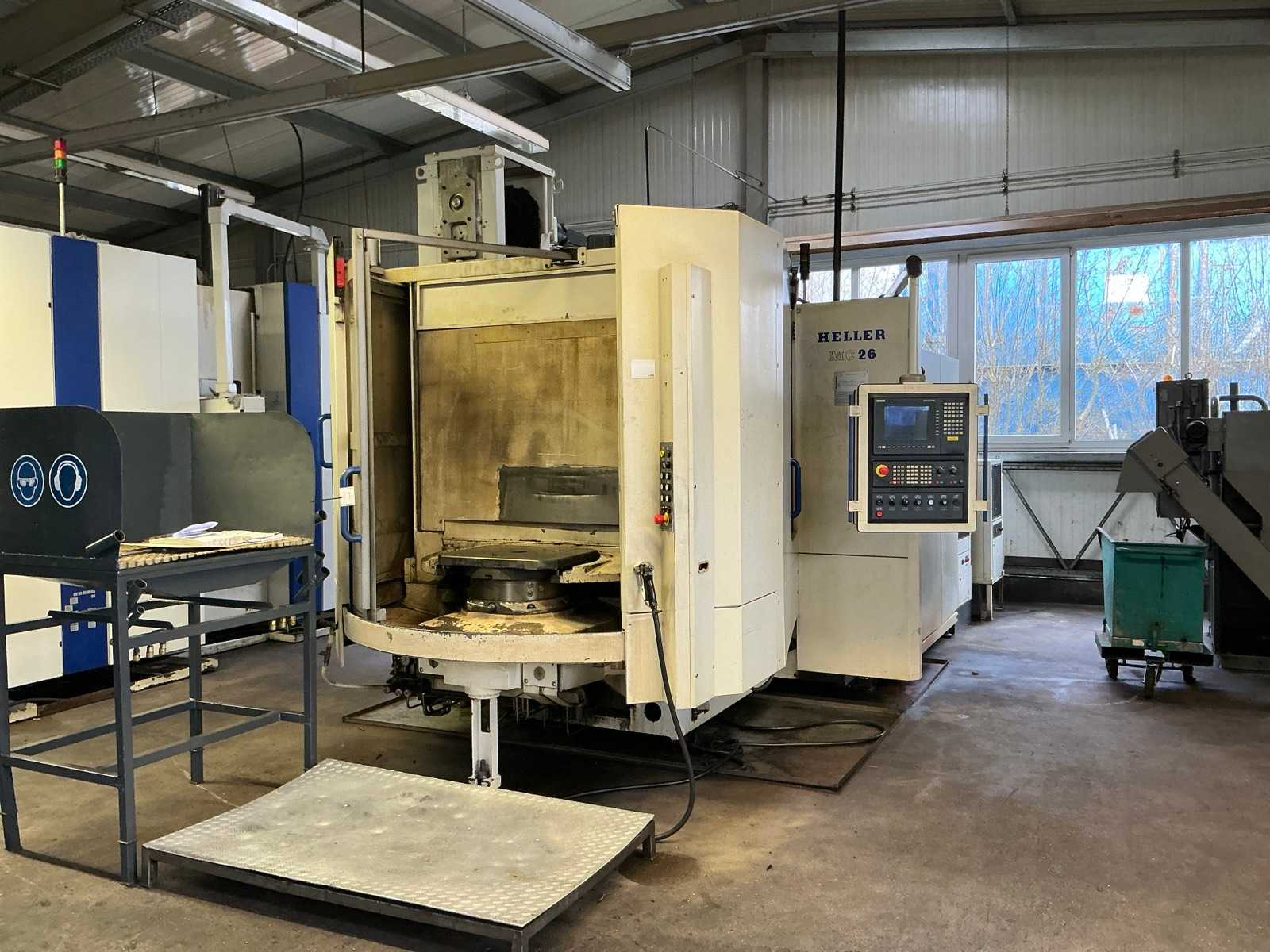 HELLER MC 26 CNC Horizontal 4 – Axis Machining Centers
