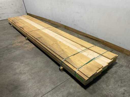 Spruce shelf 510x21x1.8 cm (43x)