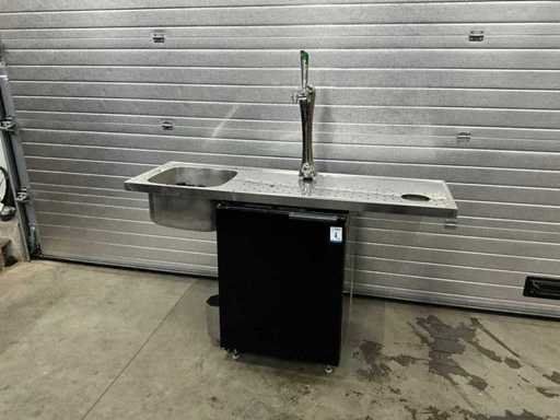 David Classic Green bar cooling with tap top