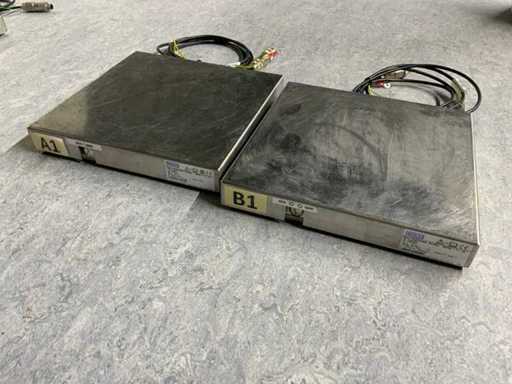 Wika GCS-1-A Scară de precizie pentru cilindri de gaz (2x)