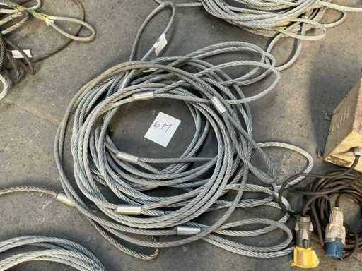 Boucle de levage en acier (4x)