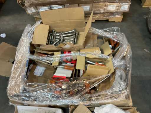 Lotto di bulloni in acciaio inox