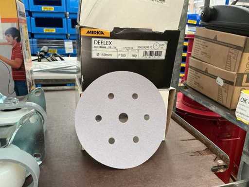 Mirka P 100 Q Silberschleifscheibe 150 mm (300x)