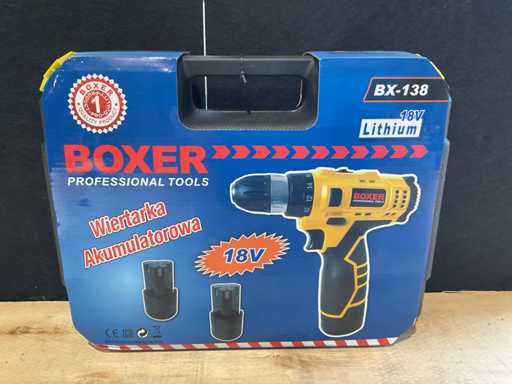 2025 Boxer BX-138 Accu Schroefmachine