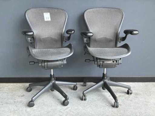 Herman Miller Aeron B Office Chair (2x)