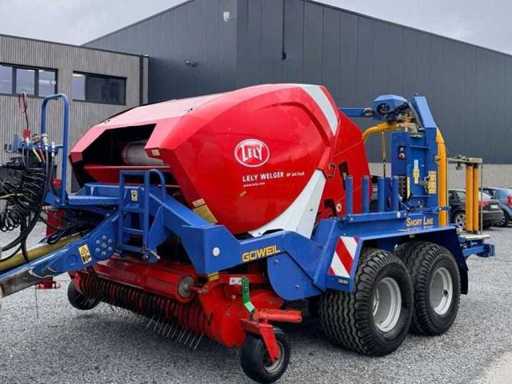 2011 Lely Welger RP 245 Profi ronde balenmachine + Göweil G5040 Kombi