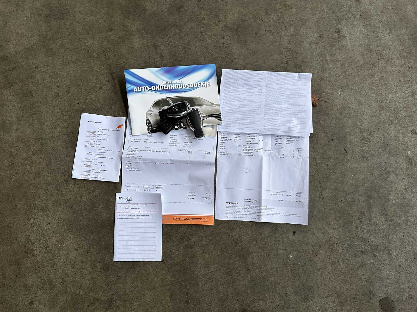 Mercedes-Benz C350e Estate 2.0 Hybrid 211pk 2015 (Origineel-NL) C-Klasse, HB-978-S