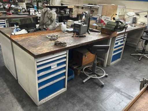 HOFFMANN workbench with contents