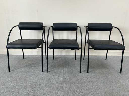 BIEFFEPLAST - Chaise de réception - Chaise de salle d’attente (3x)