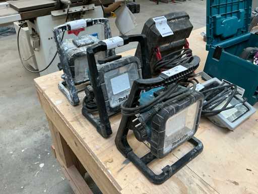 Makita DML805 Bouwlamp (3x)