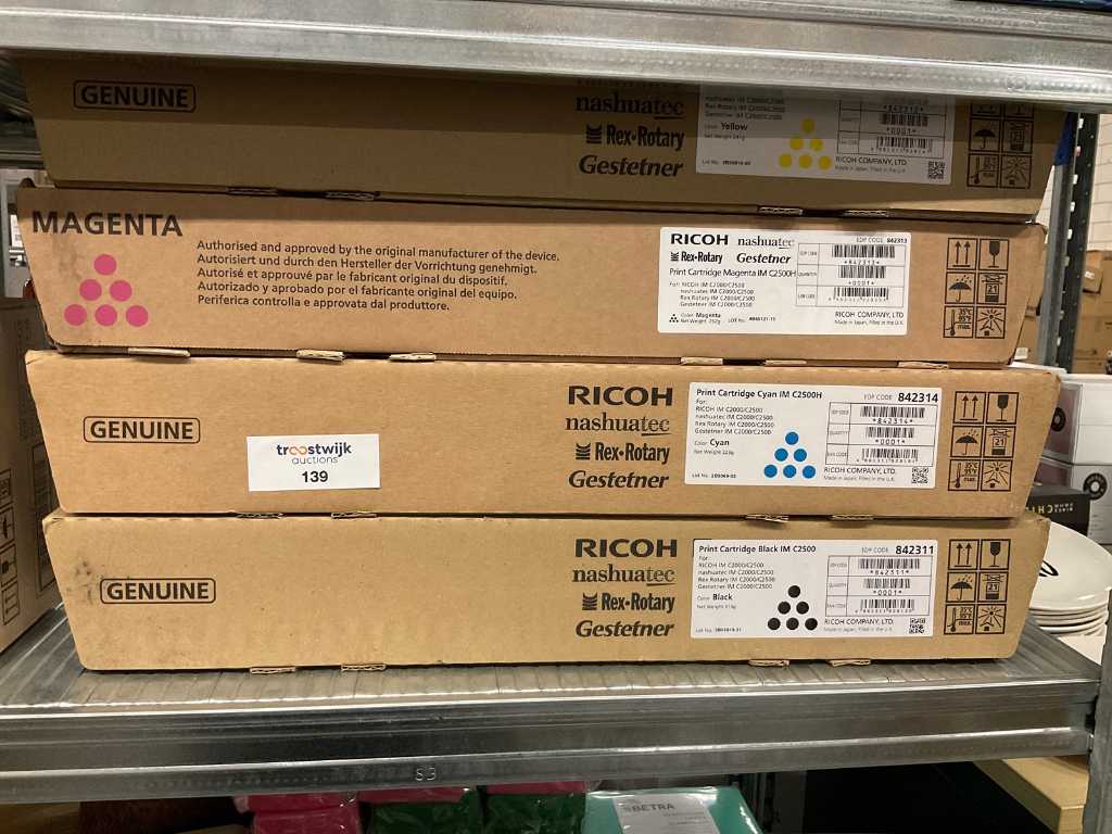 Ricoh - Patronen (4x)