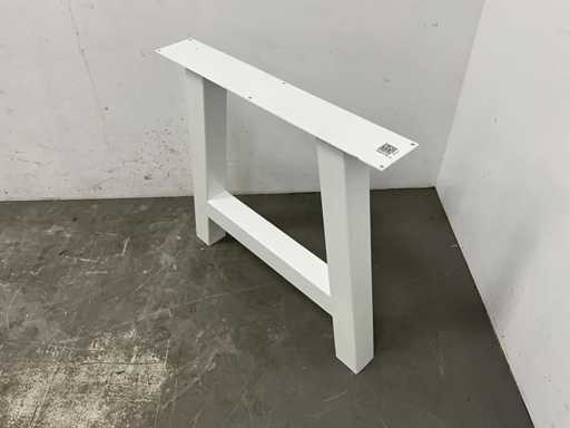 Industrial metal table leg (2x)