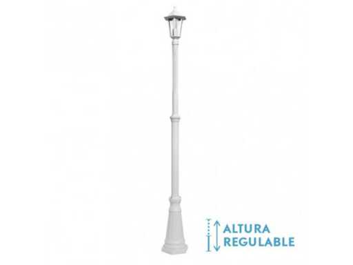 Auriga Aluminum Outdoor Floor Lamp, 1xe27 White