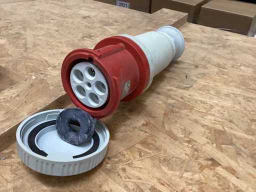 Adapter CEE 32 Stecker auf CEE 63 Buchse