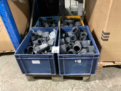 Partij pvc koppelingen 