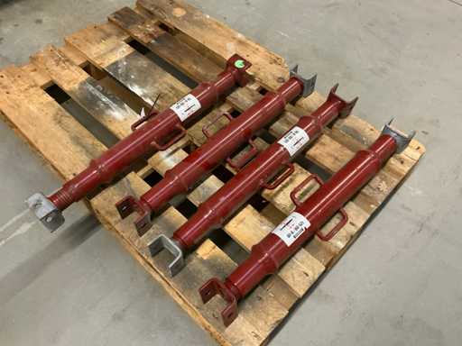 Ischebeck GI-A/ 80-121 Channel struts as good as new (4x)