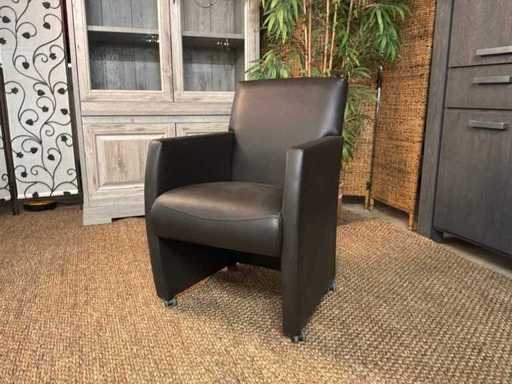 Fotoliu mobil din piele