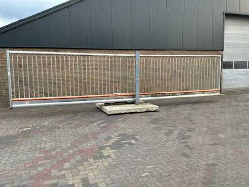 B&G elektrischer Aluminium-Schiebetor-Durchgang 7,00 M 