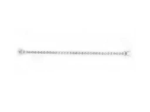 Bracelet en or blanc de 18 kt avec diamant cultivé en laboratoire de 15,33 ct