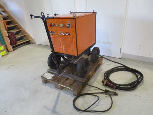 MANSFELD G 450 Schweißgerät / Fugenhobel
