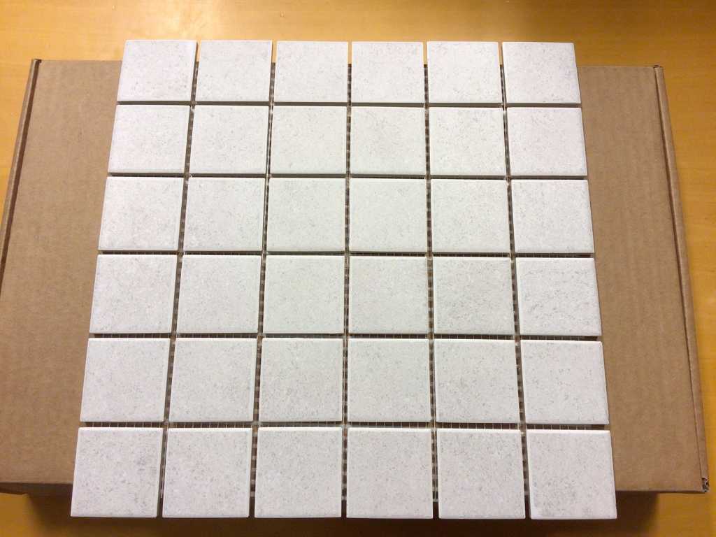 Villeroy&Boch Ceramic Mosaic White Tile 19 m²