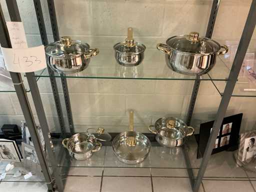 Gsw 12-delige kookpotset