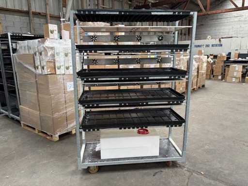VIF SYSTEMS - multi-level indoor grow rack