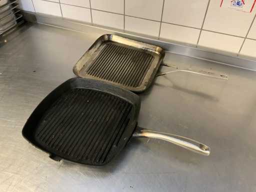 Demeyere - Poêle à griller (2x)