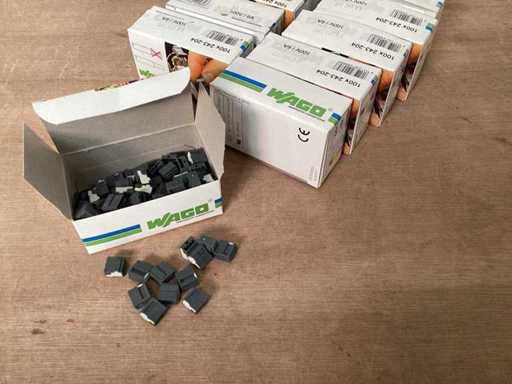 WAGO-Terminalblock 4-fach, Box 100 Stück (10x)