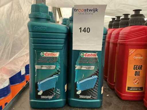 Castrol, capacité 900 ml Liquide de refroidissement pour motos (10 fois)