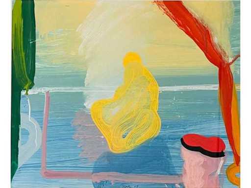 Rob Kars - composition - oil on paper