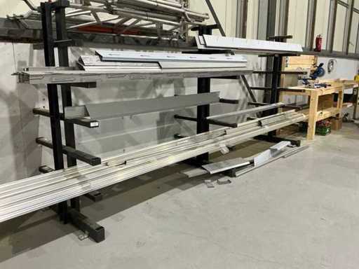 Porte-à-faux en porte-à-faux en aluminium