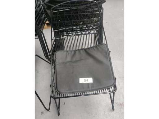 8x chair black (8x)