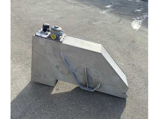 HIAB Cyclon Hyd. Serbatoio olio 135 litri - acciaio inox