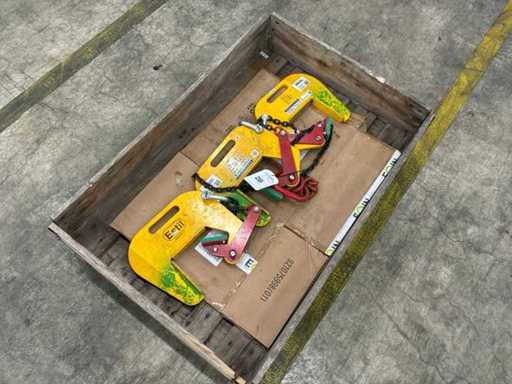 INDU-TOOLS TBC 0.5 Lifting clamp (3x)