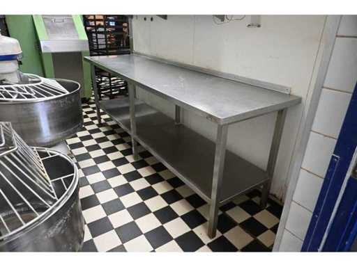 Rvs werktafel